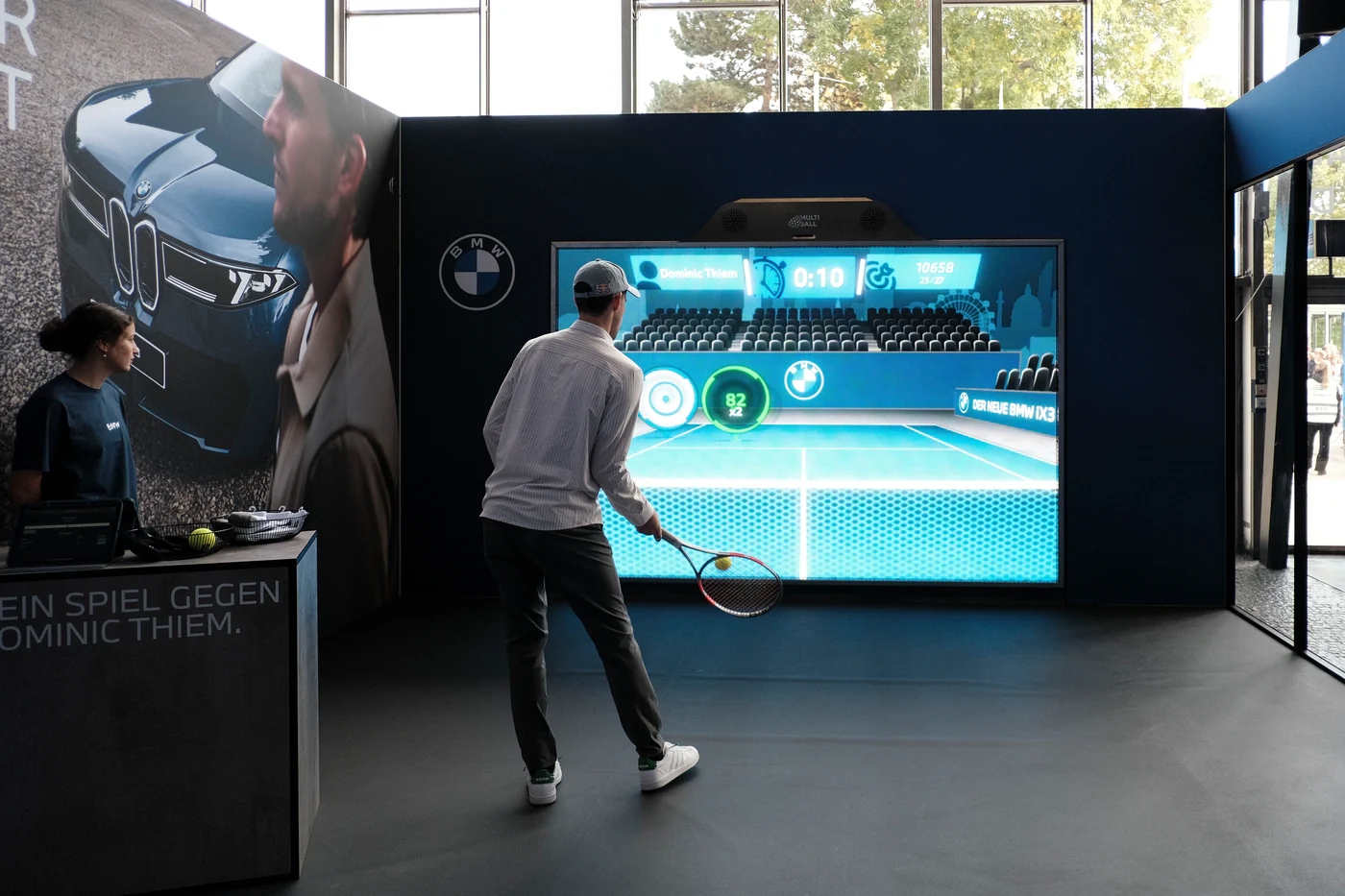 BMW Erste Bank Open 2025 · Activación MultiBall con Dominic Thiem