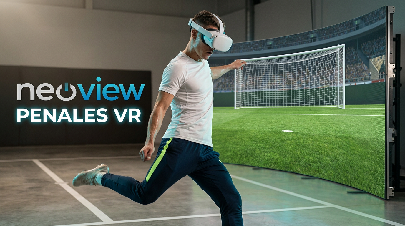 Neoview Penales VR · fútbol en primera persona